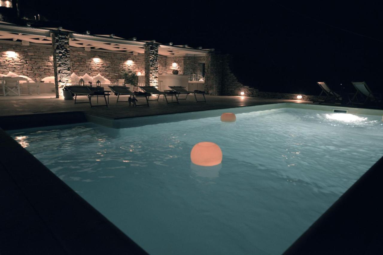 Spectacular Sunset View Villa At Melissaki Ioulis Εξωτερικό φωτογραφία