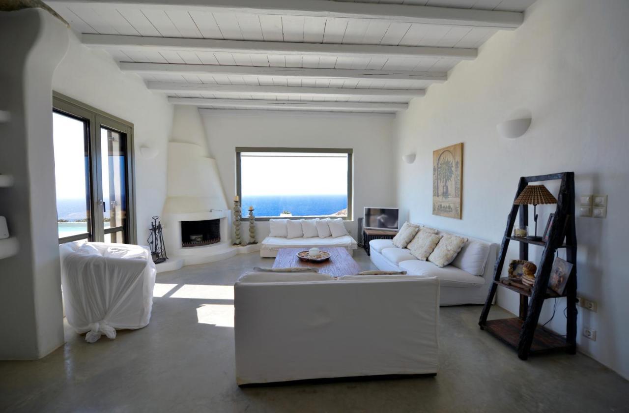 Spectacular Sunset View Villa At Melissaki Ioulis Εξωτερικό φωτογραφία