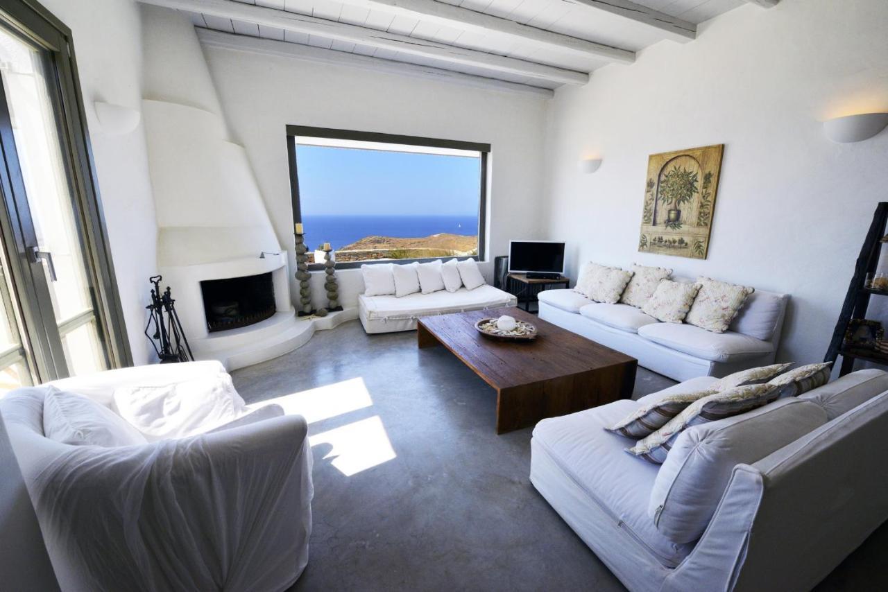 Spectacular Sunset View Villa At Melissaki Ioulis Εξωτερικό φωτογραφία