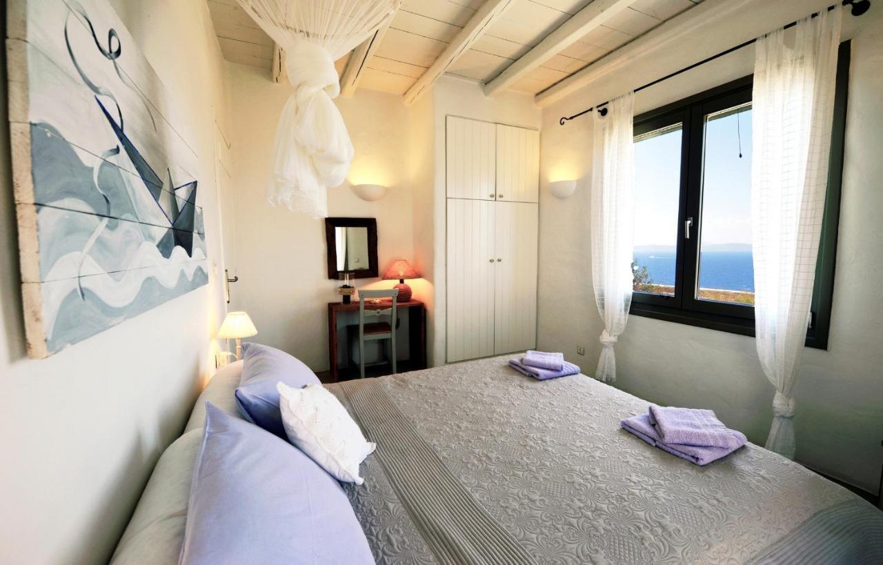Spectacular Sunset View Villa At Melissaki Ioulis Εξωτερικό φωτογραφία