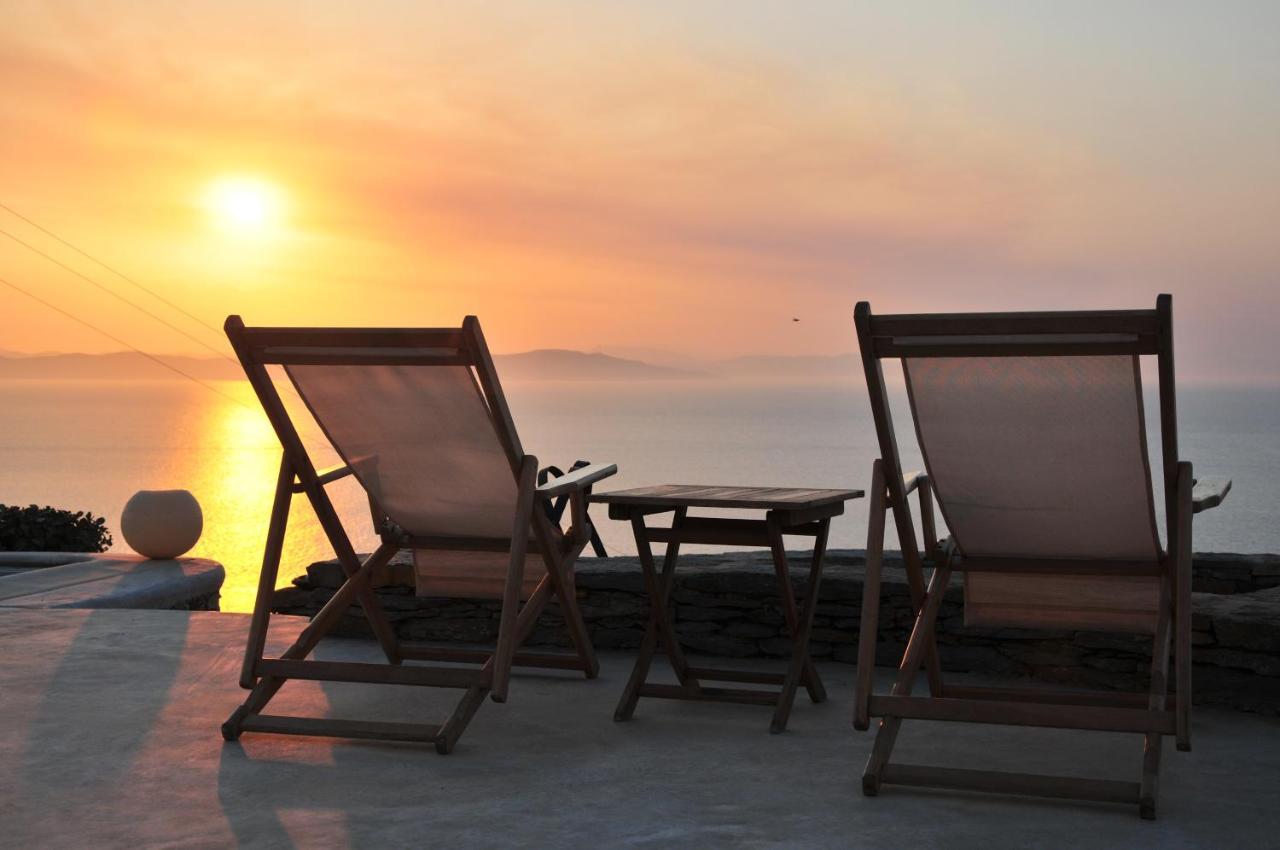 Spectacular Sunset View Villa At Melissaki Ioulis Εξωτερικό φωτογραφία