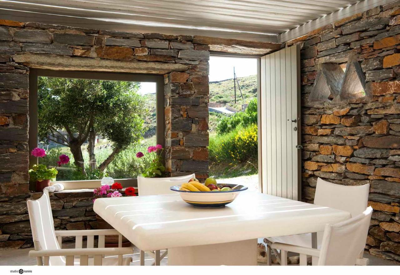 Spectacular Sunset View Villa At Melissaki Ioulis Εξωτερικό φωτογραφία